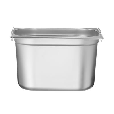 Kontejner GN 1/2 s držadly, HENDI, Budget Line, GN 1/2, 12,5L, 325x265x(H)200mm | 817353